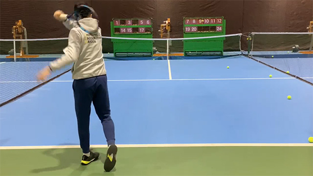 電動球出しテニス練習機】マイオートテニス2 (MyAutoTennis2